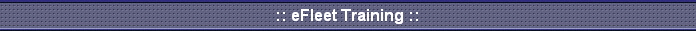 :: eFleet Training ::
