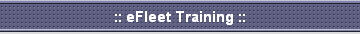 :: eFleet Training ::